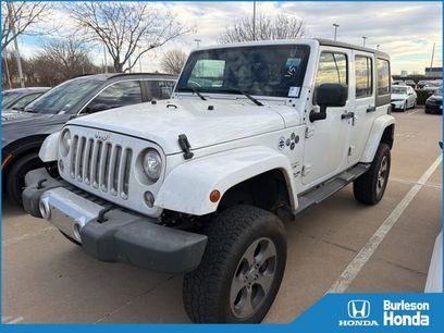 Used 2017 Jeep Wrangler Unlimited Sahara