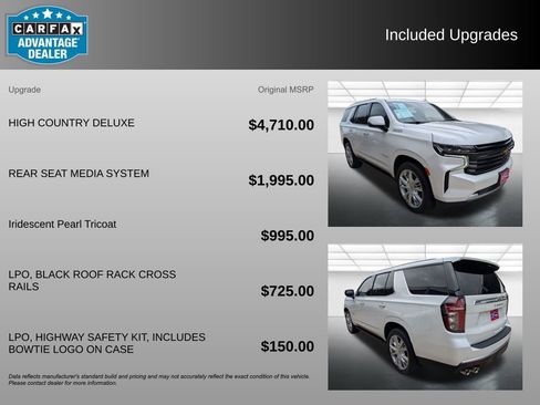 Used 2024 Chevrolet Tahoe High Country AWD/4WD image 3