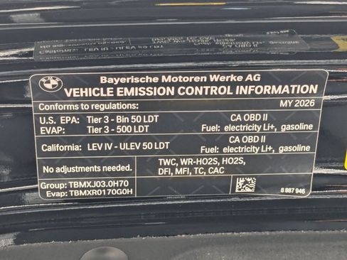 New 2026 BMW X5 xDrive50e w/ Parking Assistance Package image 17