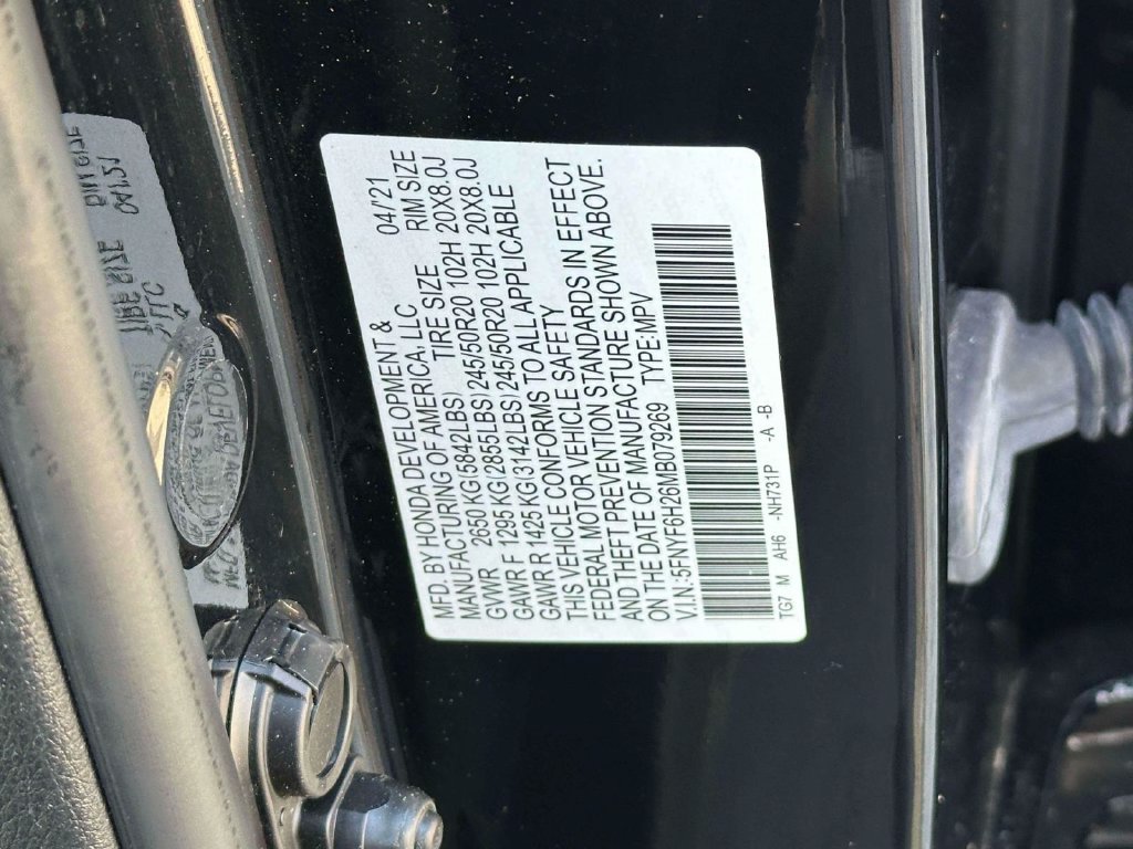 Certified 2021 Honda Pilot Special Edition image 18