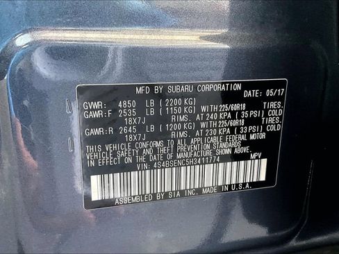 Used 2017 Subaru Outback 3.6R Limited AWD/4WD image 19