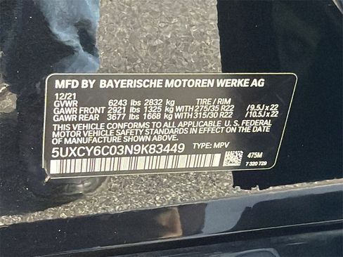 Used 2022 BMW X6 xDrive40i w/ Executive Package image 35