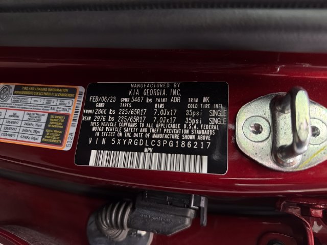 Certified 2023 Kia Sorento LX AWD/4WD image 32