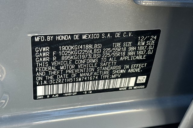 Used 2025 Honda HR-V Sport image 32