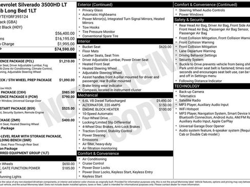Used 2024 Chevrolet Silverado 3500 LT w/ Convenience Package AWD/4WD image 2