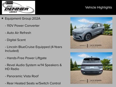 Certified 2024 Lincoln Nautilus Reserve w/ Equipment Group 202A AWD/4WD image 24