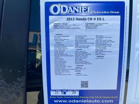 Used 2011 Honda CR-V EX-L image 23