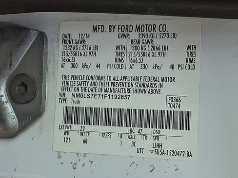 Used 2015 Ford Transit Connect XL FWD image 25