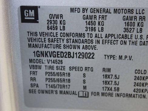 Used 2011 Chevrolet Traverse LT AWD/4WD image 10