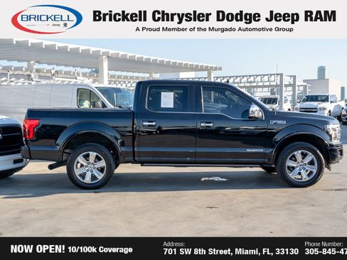 Used 2018 Ford F150 Platinum w/ Equipment Group 701A Luxury image 4