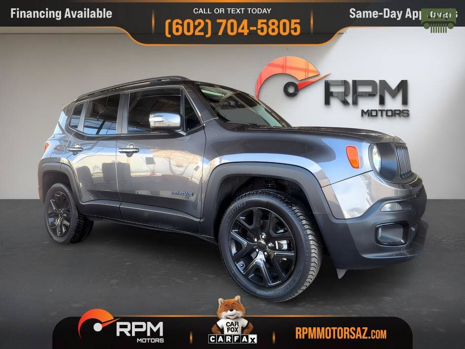 Used 2018 Jeep Renegade Altitude w/ Advanced Technology Group AWD/4WD image 1