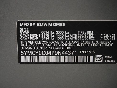 Used 2023 BMW X6 M w/ Competition Package image 68