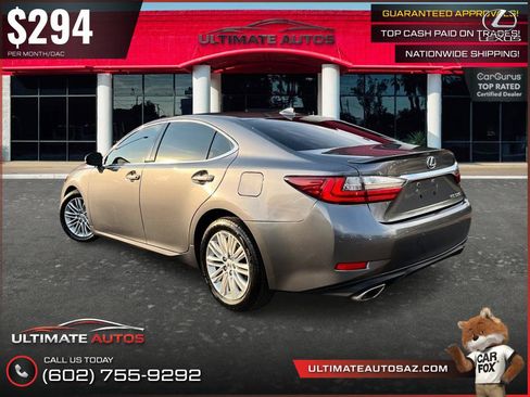 Used 2016 Lexus ES 350 w/ Premium Package w/Wood Trim FWD image 4