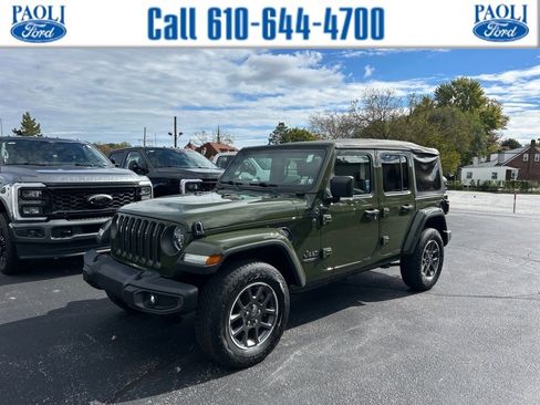 Used 2021 Jeep Wrangler Unlimited Sport image 1