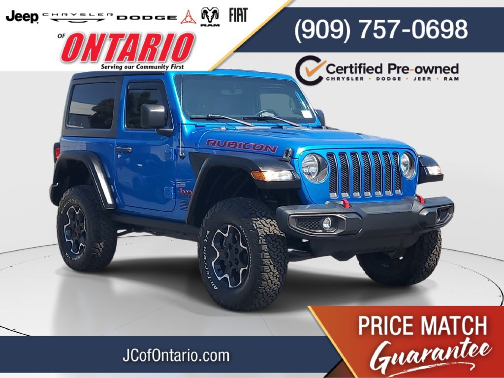 Certified 2022 Jeep Wrangler Rubicon w/ Cold Weather Group AWD/4WD image 1