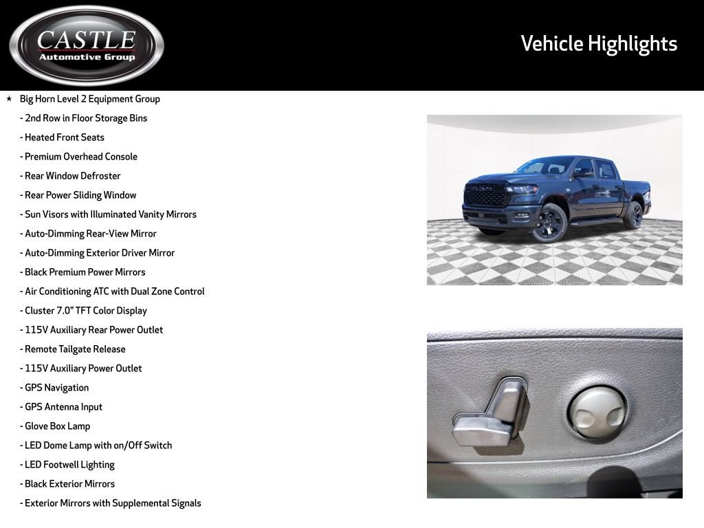 New 2026 RAM 1500 Big Horn AWD/4WD image 3