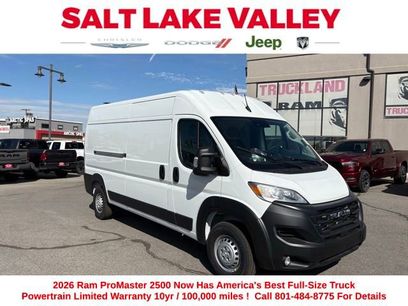 New 2026 RAM ProMaster 2500 w/ Convenience Group