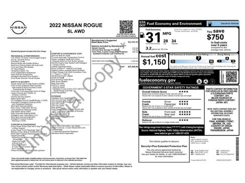 Used 2022 Nissan Rogue SL image 5