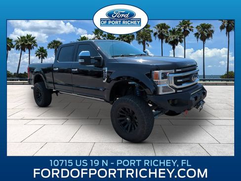Used 2021 Ford F250 Platinum w/ FX4 Off-Road Package AWD/4WD image 1