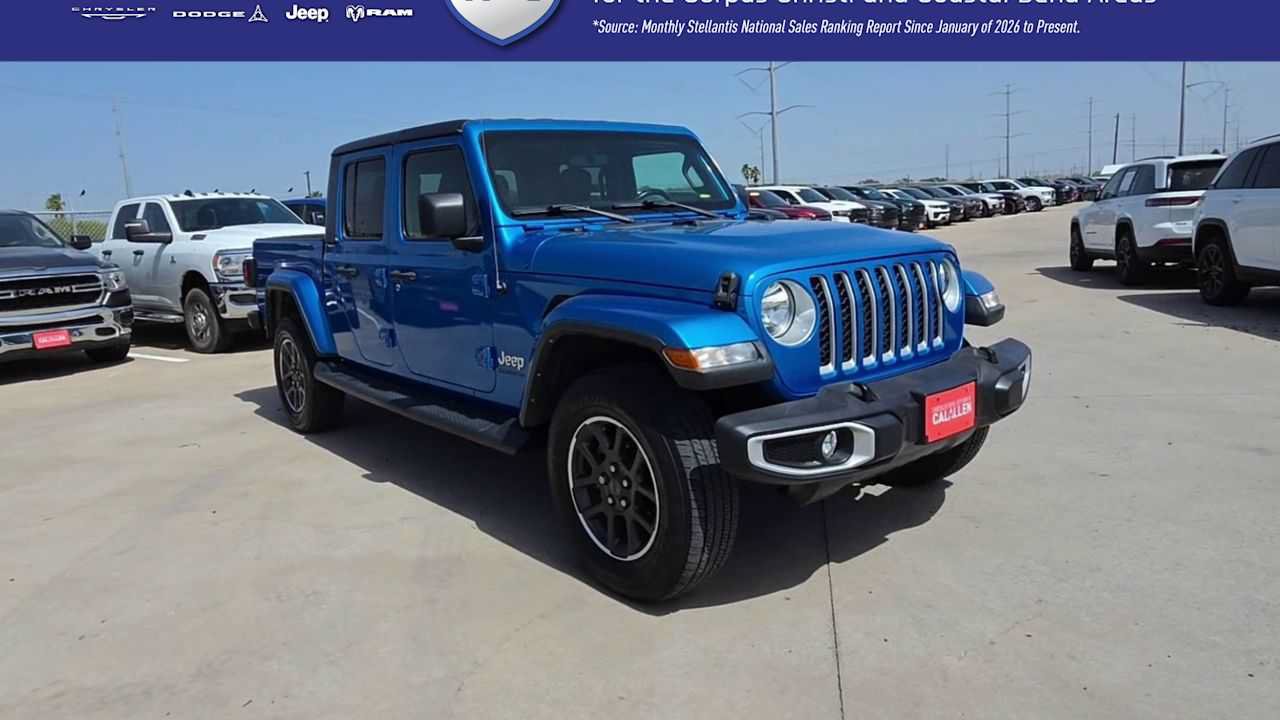 Used 2022 Jeep Gladiator Overland w/ Popular Equipment Package AWD/4WD image 2