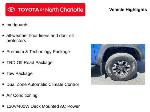 Used 2017 Toyota Tacoma TRD Off-Road AWD/4WD image 5