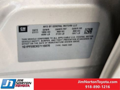 Used 2012 Chevrolet Cruze LT image 34