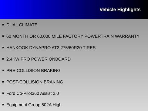 Used 2023 Ford F150 Lariat w/ Equipment Group 502A High AWD/4WD image 16