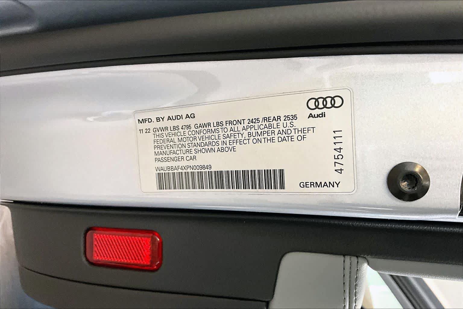 Used 2023 Audi A4 2.0T Premium Plus w/ Premium Plus Package AWD/4WD image 34