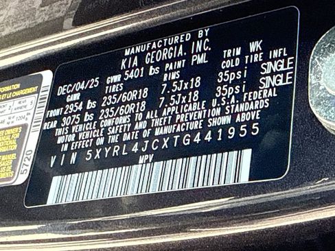 New 2026 Kia Sorento S FWD image 31