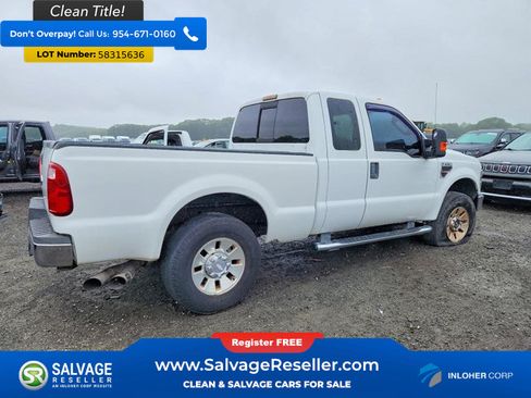 Used 2008 Ford F250 4x4 SuperCab Super Duty image 4