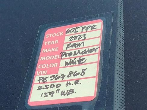 Used 2023 RAM ProMaster 2500 image 28