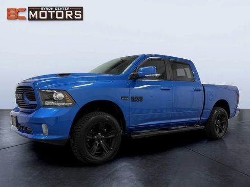 Used 2018 RAM 1500 Sport w/ Hydro Blue Sport Package AWD/4WD image 2