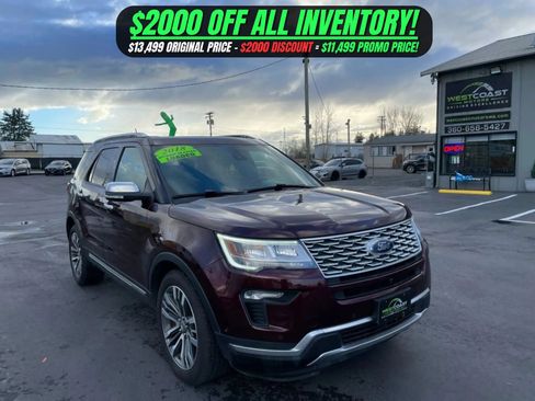 Used 2018 Ford Explorer Platinum AWD/4WD image 1