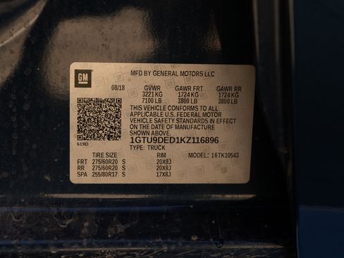 Used 2019 GMC Sierra 1500 SLT w/ SLT Premium Plus Package image 41