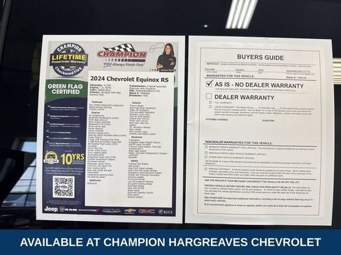 Certified 2024 Chevrolet Equinox RS w/ LPO, Floor Liner Package FWD image 43