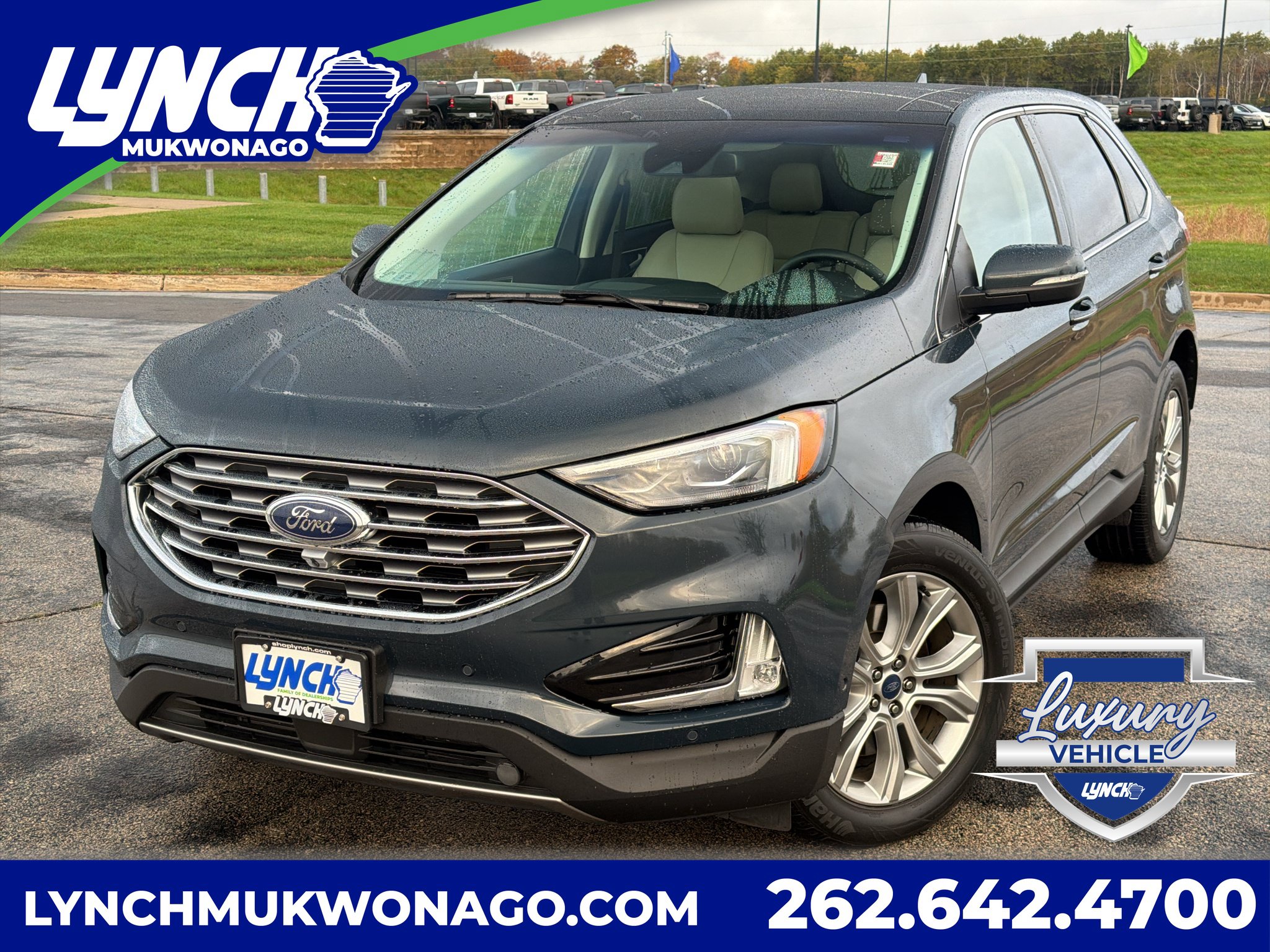Used 2019 Ford Edge Titanium w/ Equipment Group 301A AWD/4WD image 1