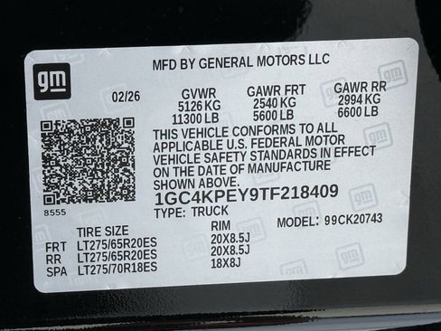 New 2026 Chevrolet Silverado 2500 LTZ image 22