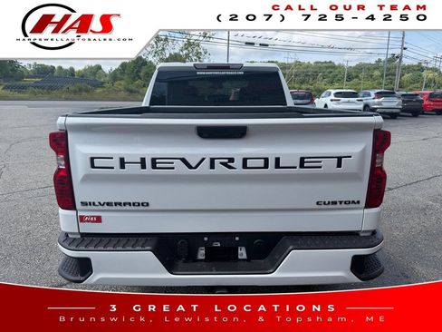 Used 2024 Chevrolet Silverado 1500 Custom w/ LPO, Dark Essentials Package AWD/4WD image 6