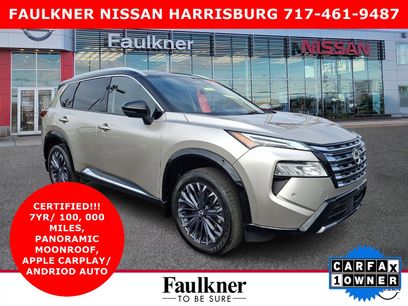 Certified 2025 Nissan Rogue Platinum w/ Tech Package