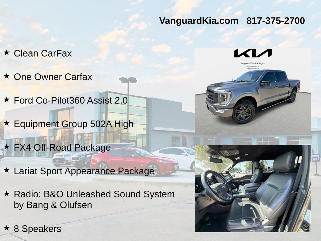 Used 2023 Ford F150 Lariat w/ Equipment Group 502A High AWD/4WD image 6