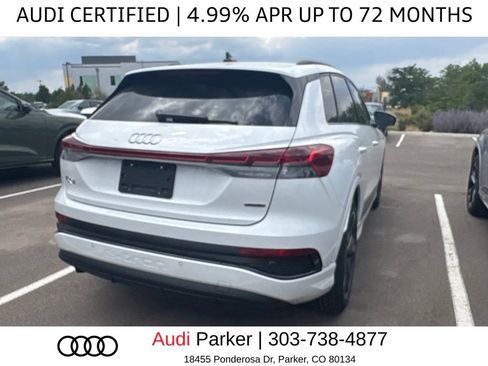 Used 2024 Audi Q4 e-tron Premium w/ Convenience Package AWD/4WD image 3