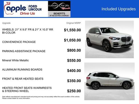 Used 2021 BMW X5 xDrive40i w/ Convenience Package AWD/4WD image 4