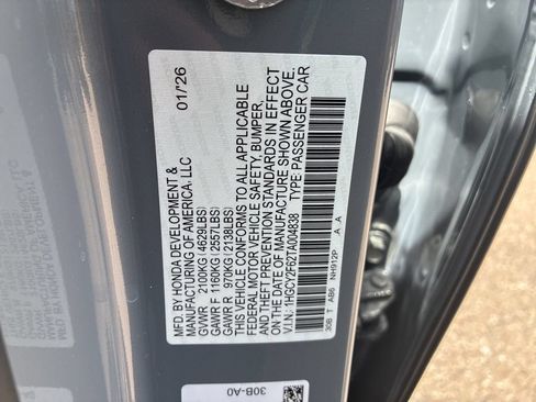 New 2026 Honda Accord EX-L image 26