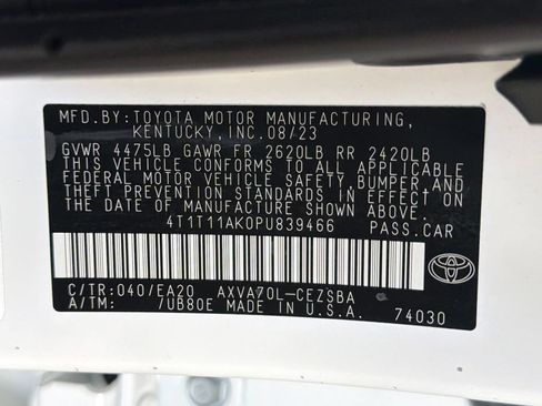 Used 2023 Toyota Camry SE w/ Convenience Package FWD image 34