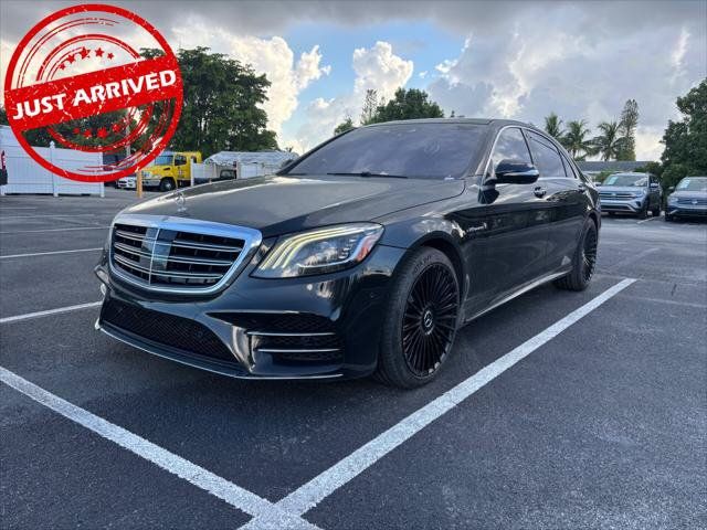 Used 2018 Mercedes-Benz S 560 Sedan w/ AMG Line Exterior image 1