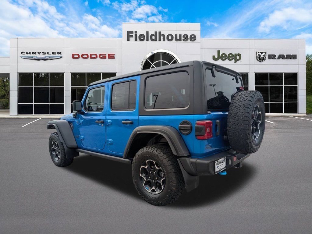 Used 2022 Jeep Wrangler Unlimited Rubicon 4xe w/ Cold Weather Group AWD/4WD image 7