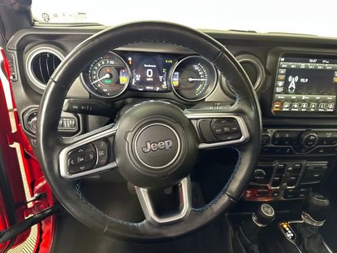 Used 2022 Jeep Wrangler Unlimited Rubicon 4xe w/ Steel Bumper Group image 14