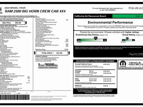 Certified 2024 RAM 2500 Big Horn w/ Sport Appearance Package image 4