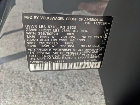 New 2026 Volkswagen Atlas Cross Sport SEL AWD/4WD image 34