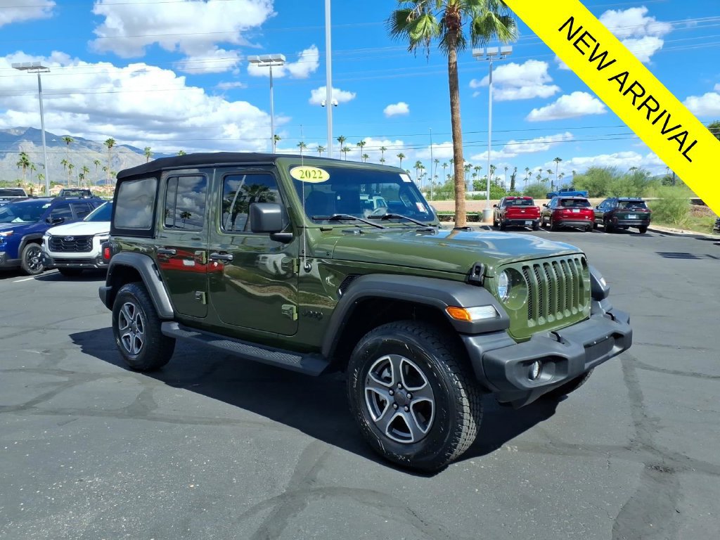 Used 2022 Jeep Wrangler Unlimited Sport AWD/4WD image 1